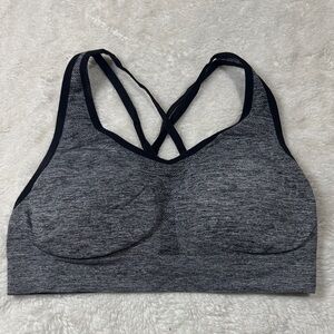 Gray Women's Sports Bra